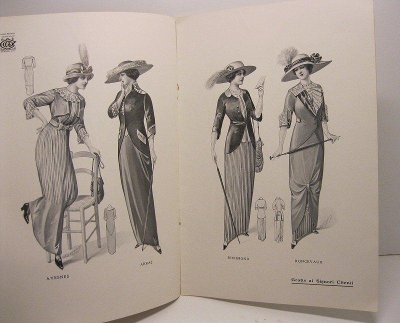 L'ultima moda nelle sue pratiche applicazioni. Inverno 1912-1913. S. di P. Coen & C.